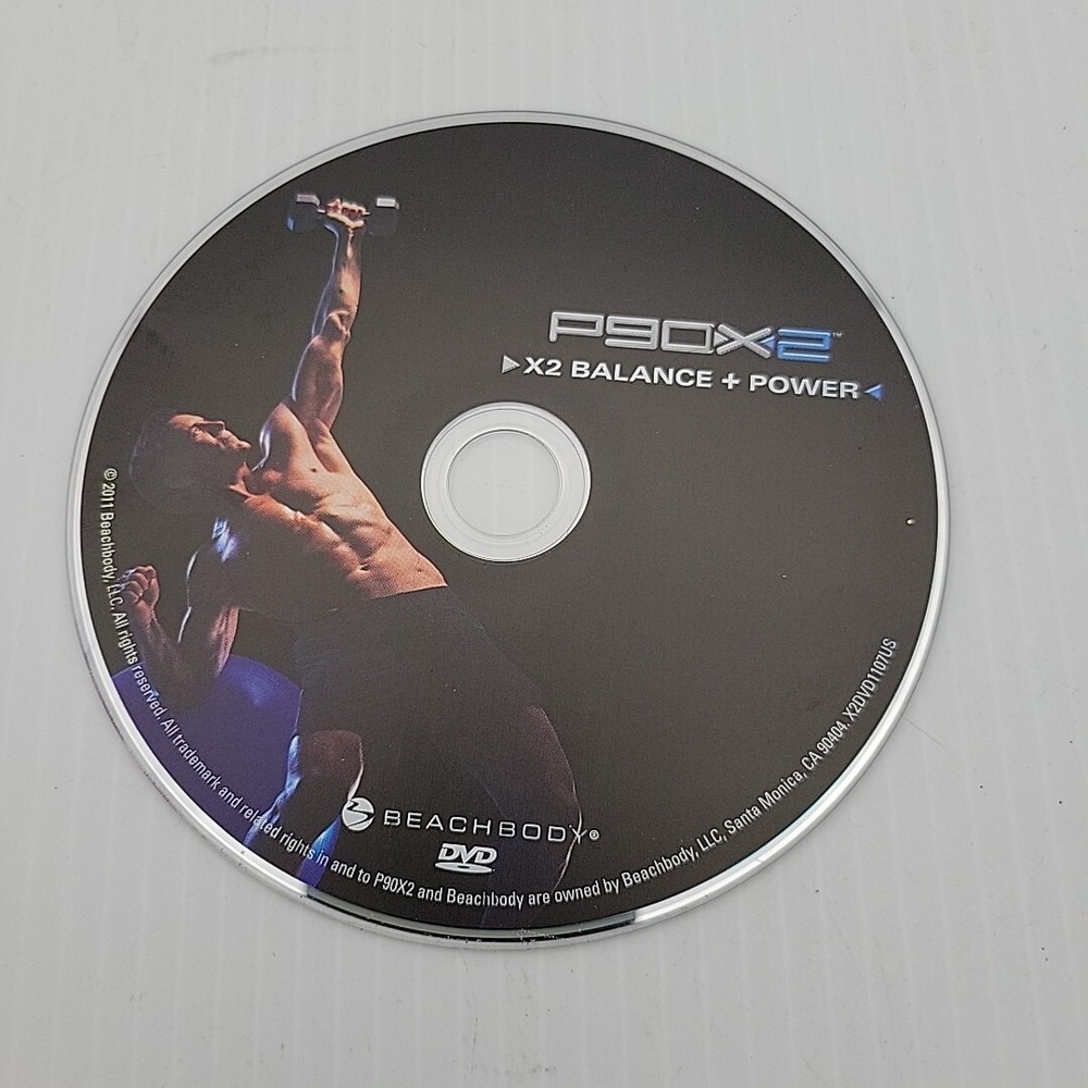 BeachBody P90X2 X2 Balance + Power Replacement Disc DVD Tony Horton Fitness